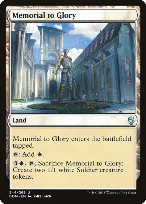 Memorial to Glory (DOM) (Foil) (#244)