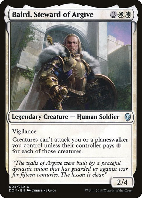 Baird, Steward of Argive (DOM) (#4)