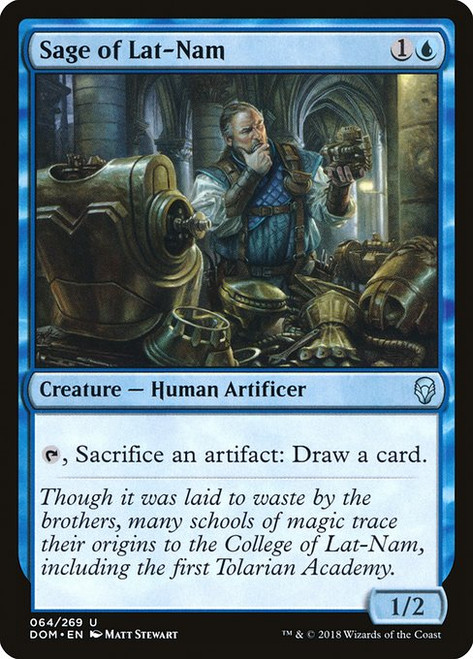 Sage of Lat-Nam (DOM) (Foil) (#64)