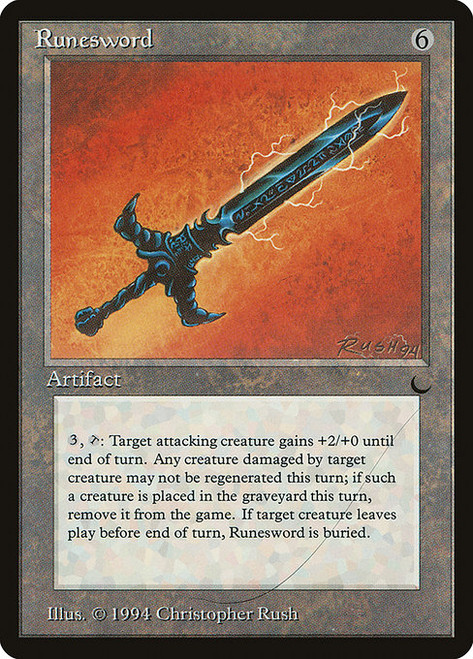 Runesword (DRK) (#107†)