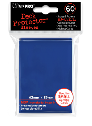 Ultra Pro 60ct Yugioh Sized Sleeves - Blue