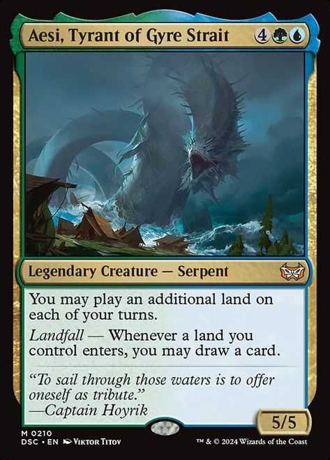 Aesi, Tyrant of Gyre Strait (DSC) (#210)