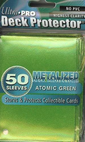 Ultra Pro Metalized Pack of 50 in Atomic Green