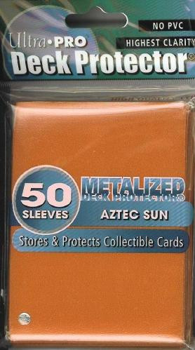 Ultra Pro Metalized Pack of 50 in Aztec Sun