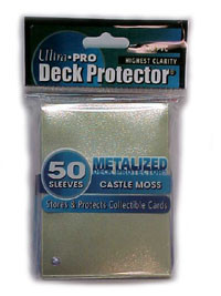 Ultra Pro Metalized Pack of 50 in Castle Moss