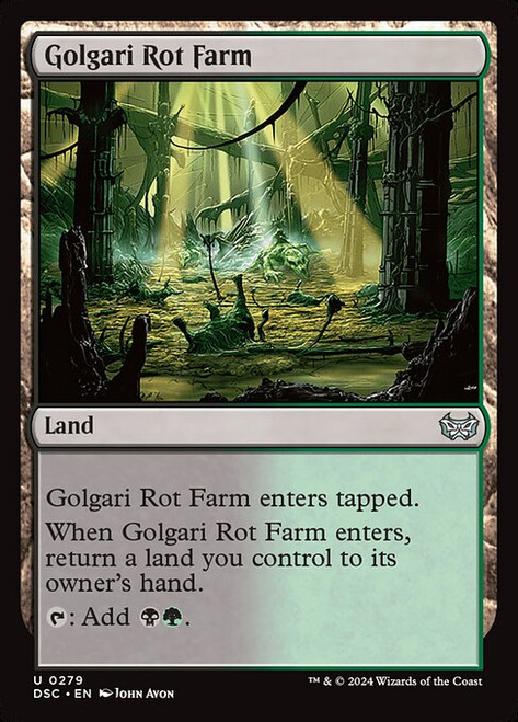Golgari Rot Farm (DSC) (#279)
