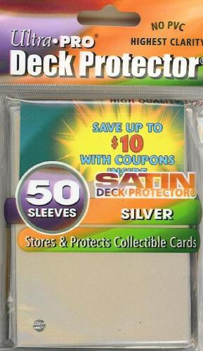 Ultra Pro Metalized Pack of 50 in Satin Silver