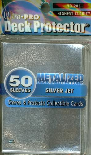 Ultra Pro Metalized Pack of 50 in Silver Jet