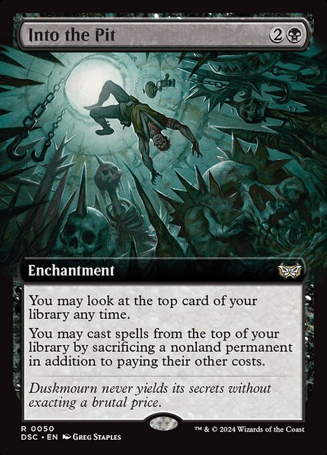 Into the Pit (DSC) (Extended Art) (#50)