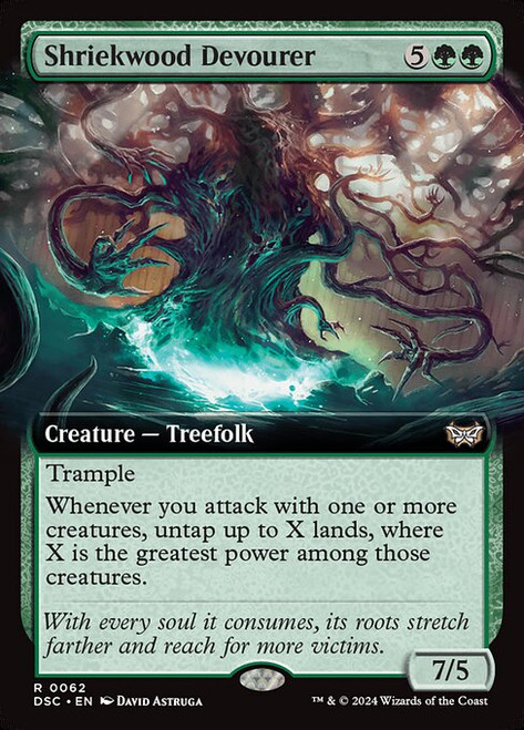 Shriekwood Devourer (DSC) (Extended Art) (#62)