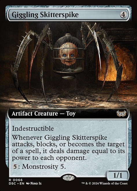 Giggling Skitterspike (DSC) (Extended Art) (#66)