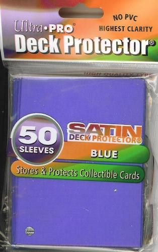 Ultra Pro Standard Satin Sleeves Pack of 50 in Blue