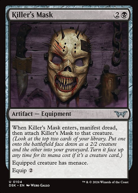 Killer's Mask (DSK) (Foil) (#104)