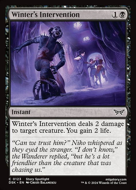 Winter's Intervention (DSK) (Foil) (#123)