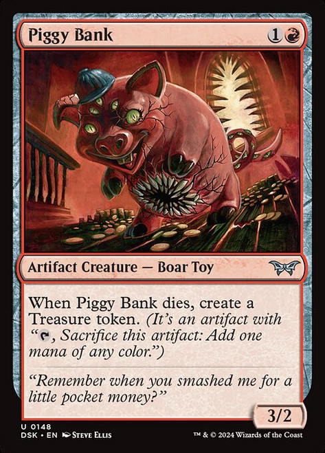 Piggy Bank (DSK) (Foil) (#148)