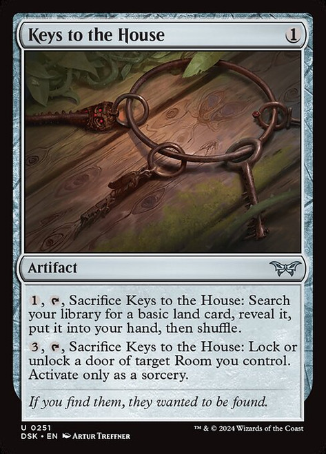Keys to the House (DSK) (Foil) (#251)