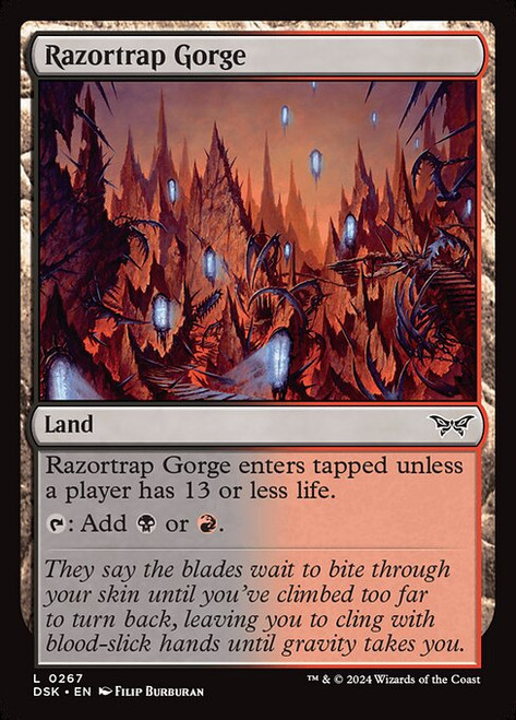 Razortrap Gorge (DSK) (Foil) (#267)