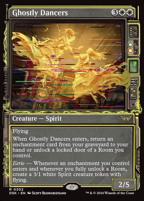 Ghostly Dancers (DSK) (Foil) (Showcase) (#302)
