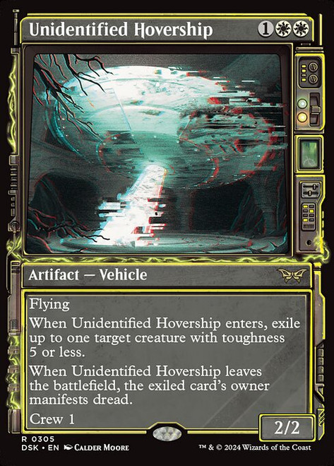 Unidentified Hovership (DSK) (Foil) (Showcase) (#305)