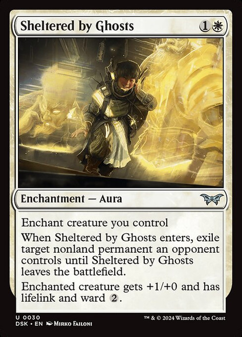 Sheltered by Ghosts (DSK) (Foil) (#30)