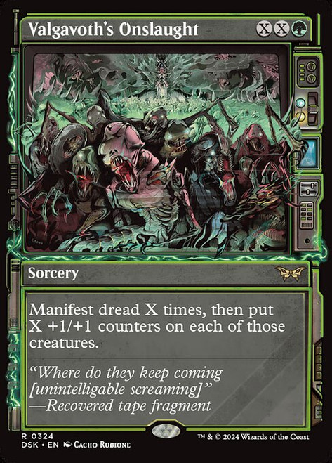 Valgavoth's Onslaught (DSK) (Foil) (Showcase) (#324)