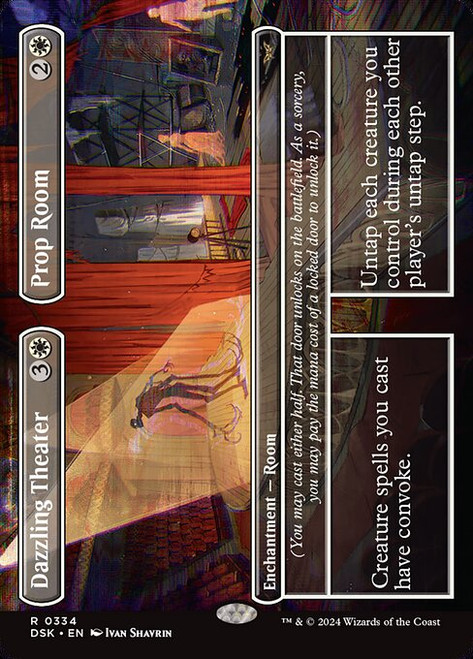Dazzling Theater // Prop Room (DSK) (Foil) (Borderless) (#334)
