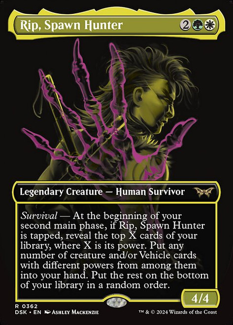 Rip, Spawn Hunter (DSK) (Foil) (Full Art) (#362)