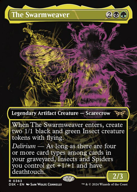 The Swarmweaver (DSK) (Foil) (Full Art) (#363)