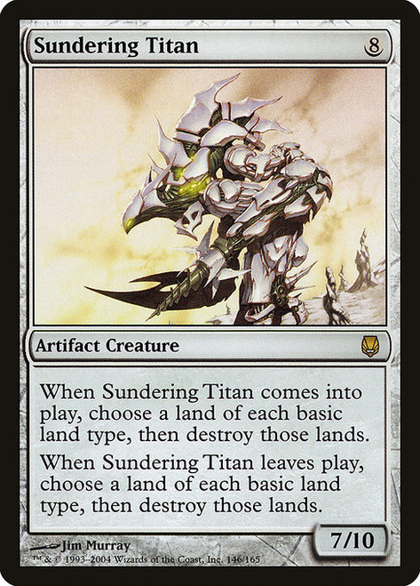 Sundering Titan (DST) (Foil) (#146)