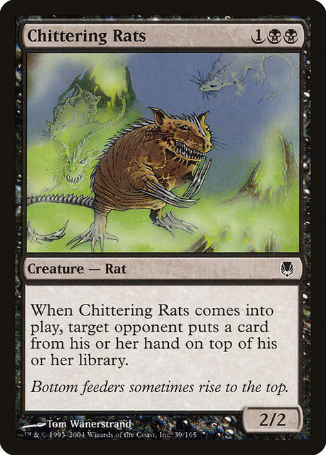 Chittering Rats (DST) (Foil) (#39)