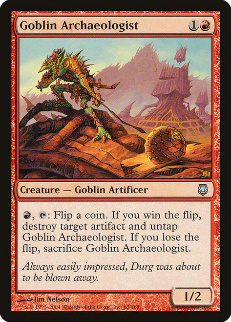 Goblin Archaeologist (DST) (Foil) (#63)