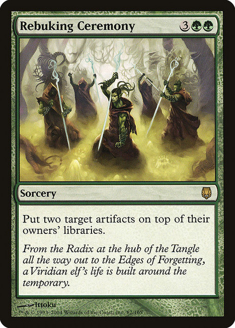 Rebuking Ceremony (DST) (Foil) (#82)