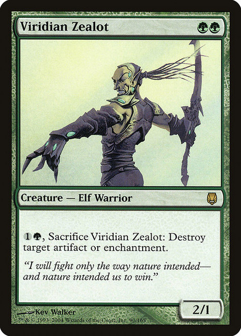Viridian Zealot (DST) (Foil) (#90)
