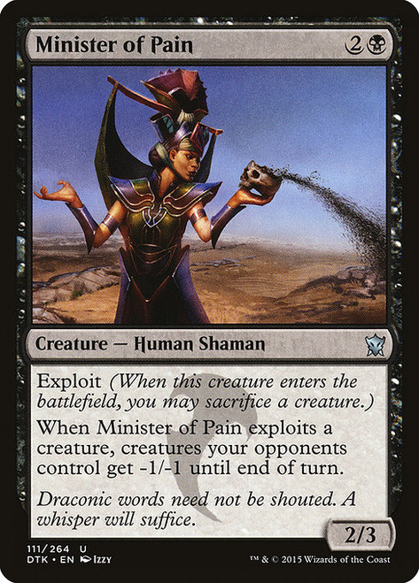 Minister of Pain (DTK) (Foil) (#111)