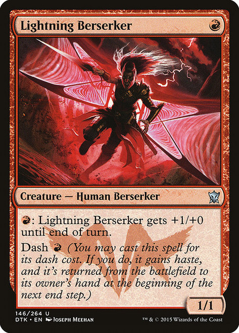 Lightning Berserker (DTK) (Foil) (#146)