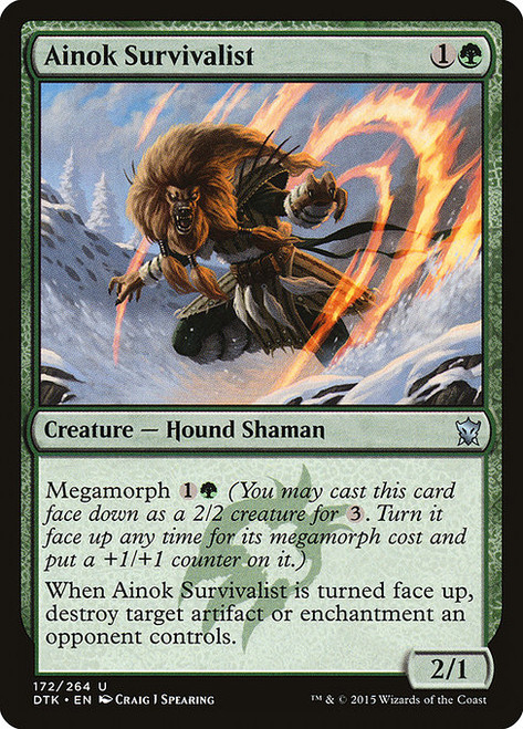 Ainok Survivalist (DTK) (Foil) (#172)