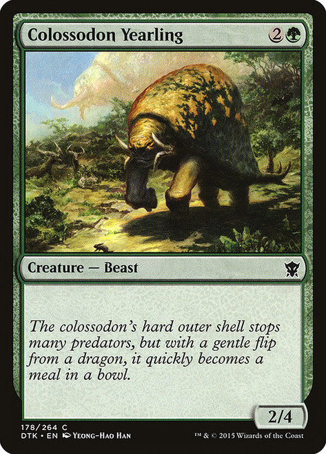 Colossodon Yearling (DTK) (Foil) (#178)