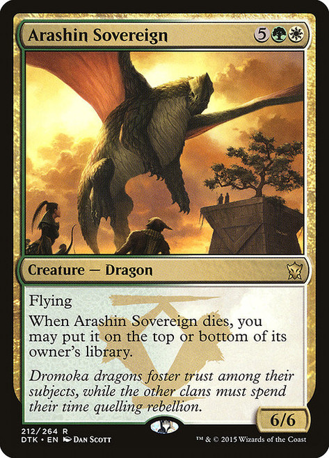 Arashin Sovereign (DTK) (Foil) (#212)