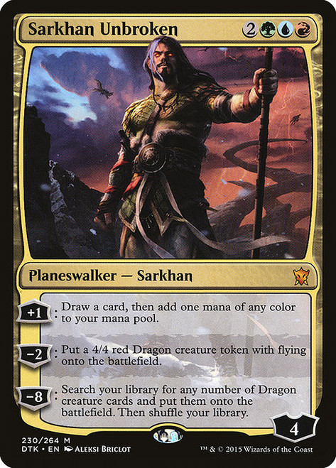 Sarkhan Unbroken (DTK) (#230)