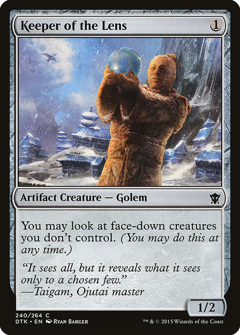 Keeper of the Lens (DTK) (Foil) (#240)