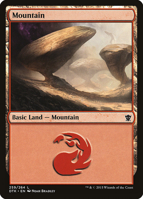 Mountain (DTK) (Foil) (#259)