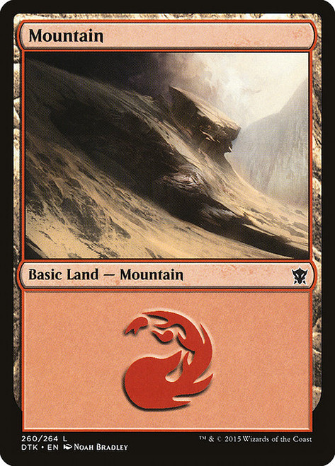 Mountain (DTK) (Foil) (#260)