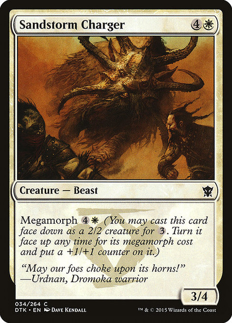 Sandstorm Charger (DTK) (Foil) (#34)