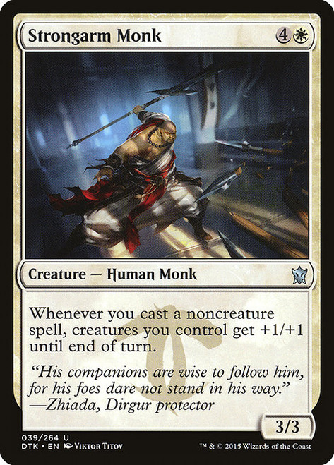 Strongarm Monk (DTK) (Foil) (#39)