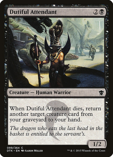 Dutiful Attendant (DTK) (Foil) (#99)