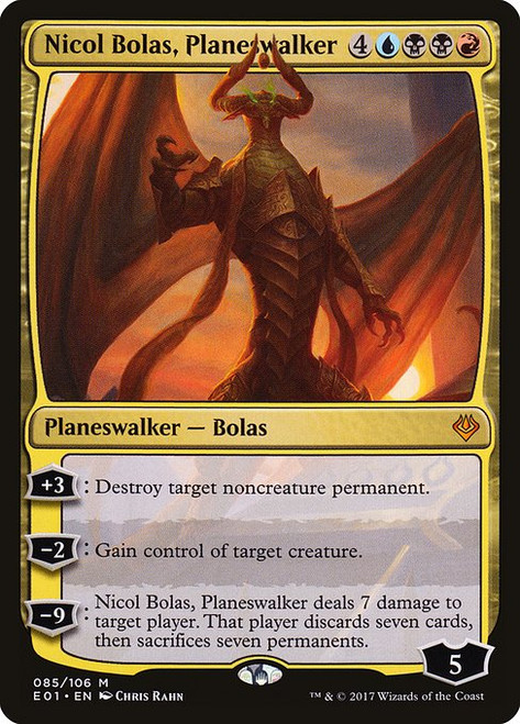 Nicol Bolas, Planeswalker (E01) (#85)