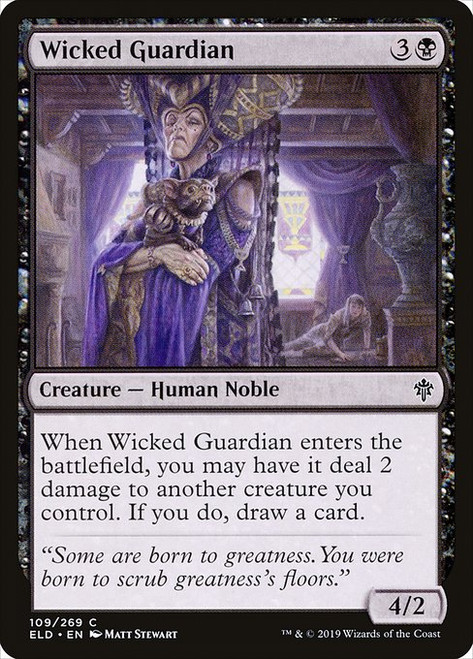 Wicked Guardian (ELD) (Foil) (#109)