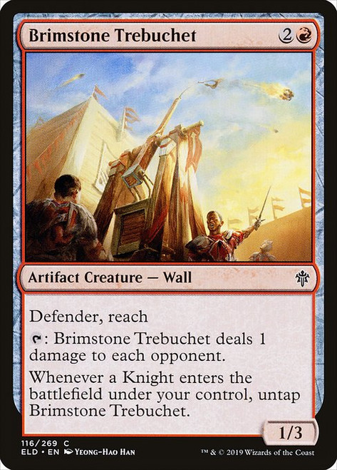 Brimstone Trebuchet (ELD) (Foil) (#116)