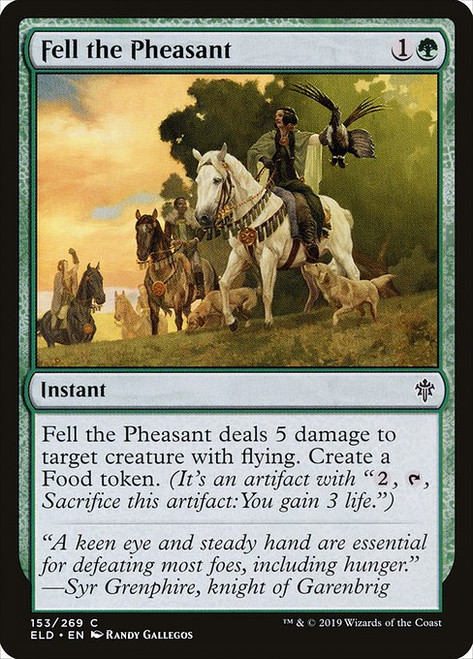 Fell the Pheasant (ELD) (Foil) (#153)