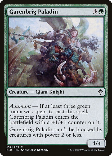 Garenbrig Paladin (ELD) (#157)